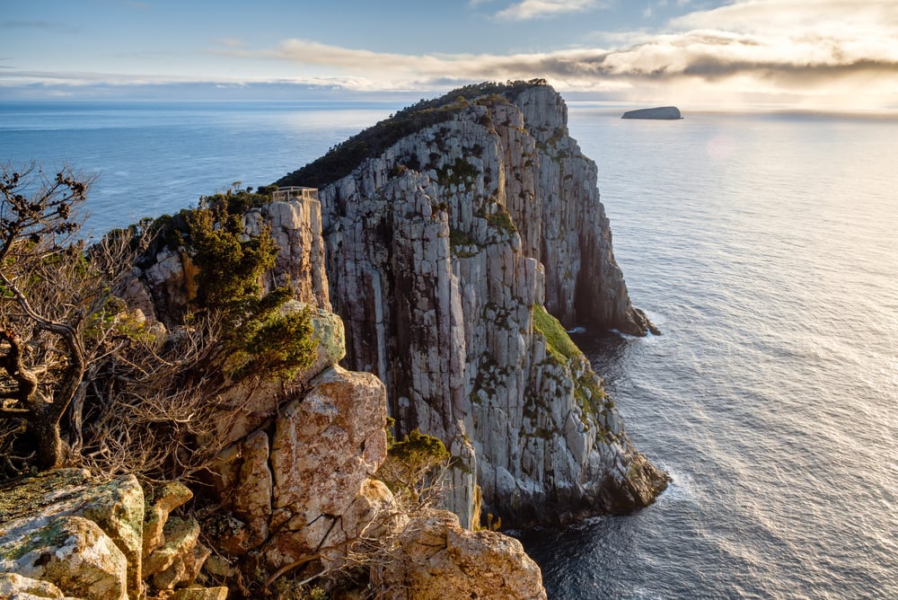 Klippen über dem Meer in Australien